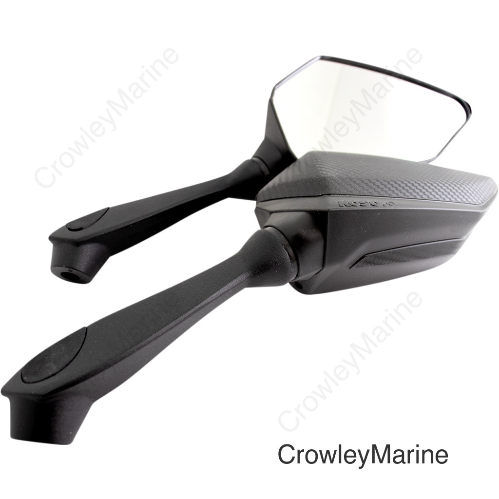 Mirrors - Sprint - Side View - Kidney - Black