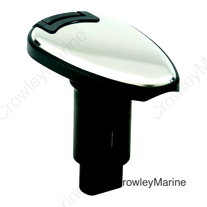 Attwood LightArmor™ Plug-In Base - Teardrop Series, 3-Pin, 316 S.S.