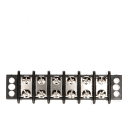 Seachoice Terminal Block, 6-Gang, Nickel Plated Brass Terminals thumbnail-6