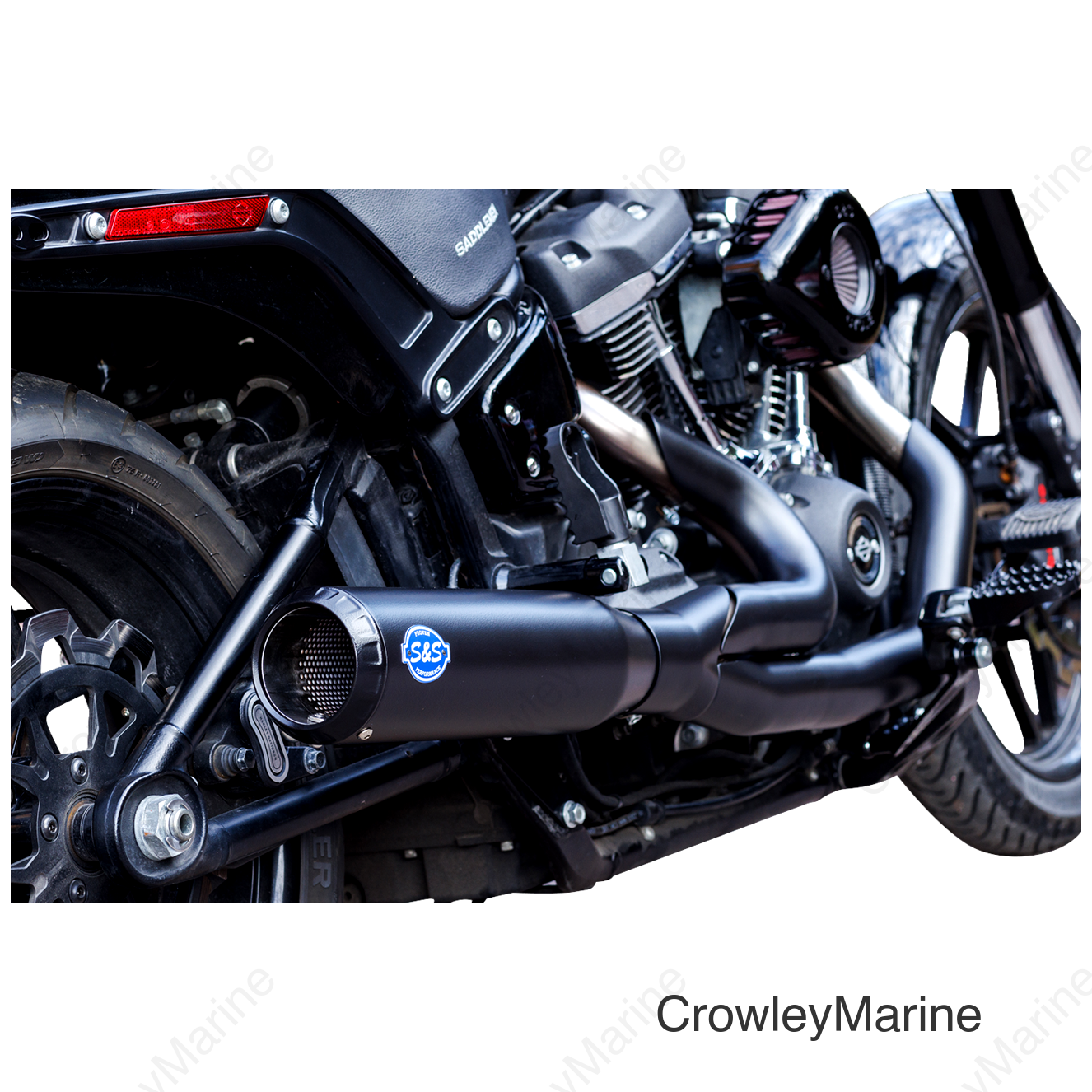 2-into-1 Qualifier Exhaust System - Race Only - Guardian Black