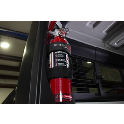 Fishbone Offroad Padded Roll Bar Black Fire Extinguisher Holder thumbnail-6