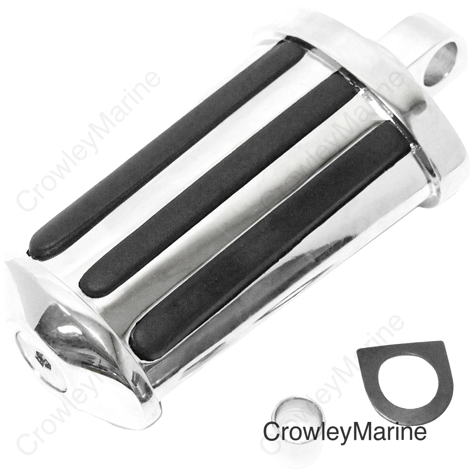 KICKPEDAL RAIL CHROME