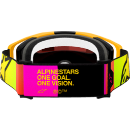 Vision 8 Goggle - Corp - Yellow/Pink - Red Mirror thumbnail-2
