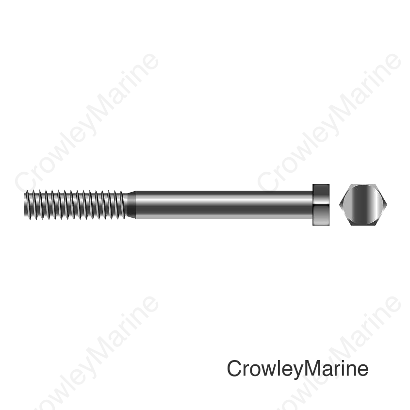 Cap Screw - Hex Head, 1/4-20 x 1"