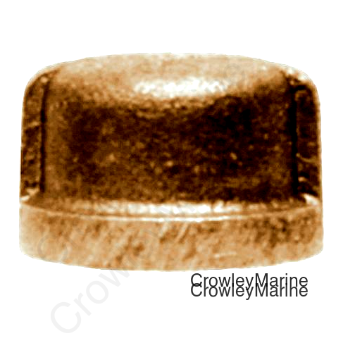 1 BRONZE PIPE CAP
