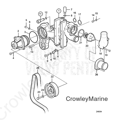 Bracket(V2) - Volvo Penta (20739051)