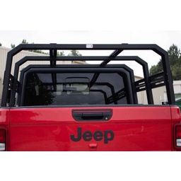 Fishbone Offroad 20+ Jeep Gladiator Bed Rack Full Tackle Rack - Black Powdercoat thumbnail-5