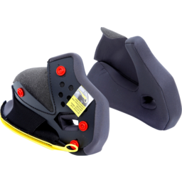 Tourmodular Cheek Pads - Gray/Black - 2XL thumbnail-0