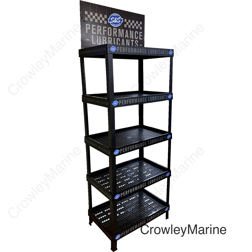 5-Shelf Oil Display