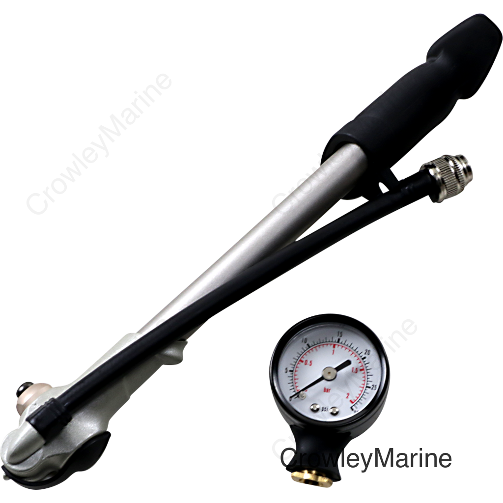 PUMP AIR WITH GAUGE 0-30