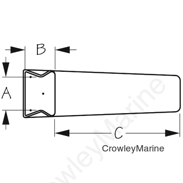 PVC WINCH HANDLE HOLDER (724200)