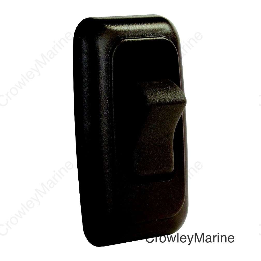 JR Products Single RV Rocker Switch Assembly with Bezel