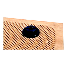 Camco 43571 Universal 19 5/8" × 17 1/2" Bamboo Silent RV Stove Top Cover thumbnail-0