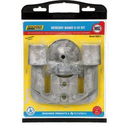 Seachoice Anode Kit, Mercruiser Bravo II(1989-Present)/III (1989-2003), Magnesium Fresh Water Use, Cadmium-Free, Environmentally Friendly thumbnail-0
