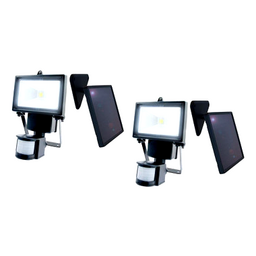 Single COB Solar Motion Activated Security Light with Integrated LED (2-Pack) (22262) thumbnail-3