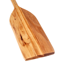 Seachoice 5 Ft. Wood Paddle, New Zealand Pine Construction, 17-3/4 In. X 5-7/8 In. Blade, Wide Top Hand Grip, Clear Finish thumbnail-6