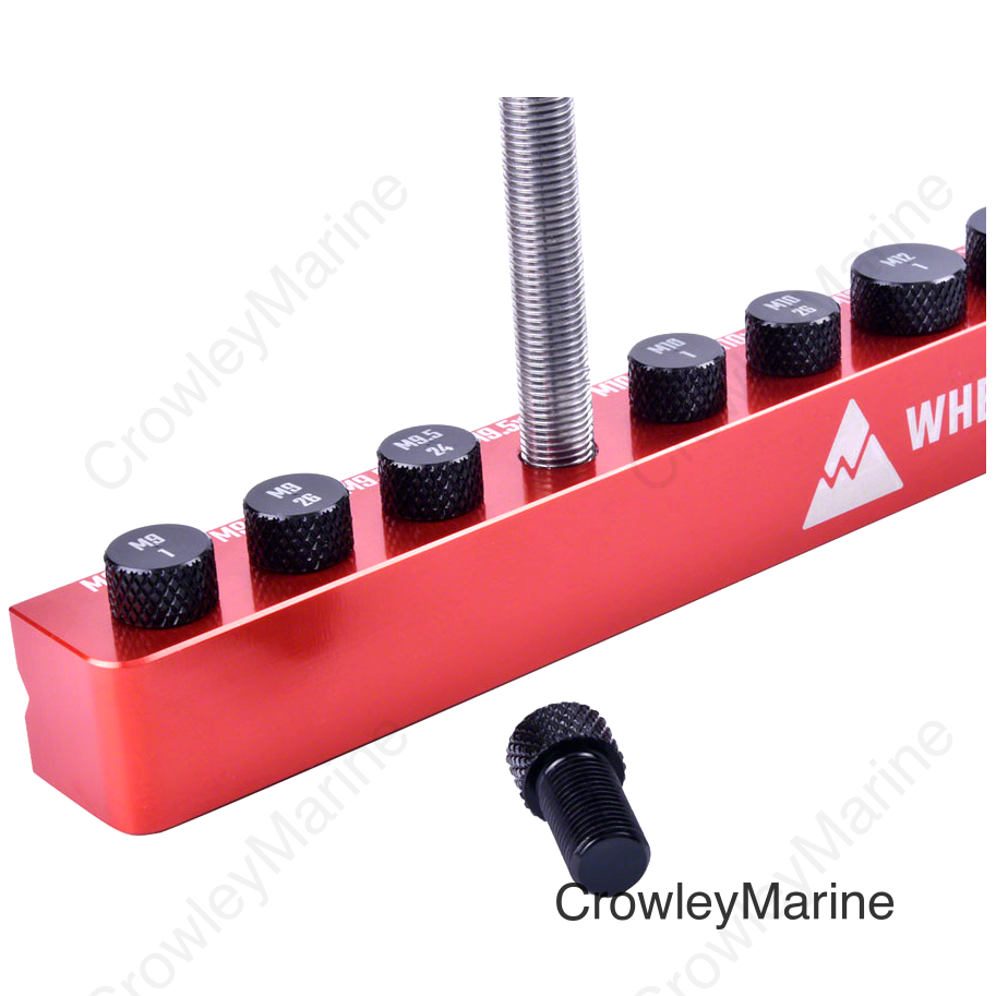 Wheels Manufacturing Ruler Axle Cone Thread Gauge