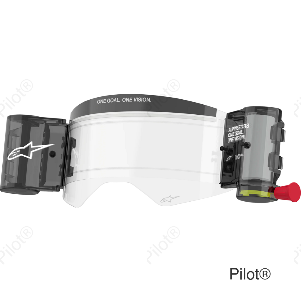Supertech Roll-Off Film Kit - Vision - Wide - Clear