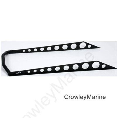 BUMPER REAR S-D XM/XS 174 RASMUSSEN FLAT BLACK