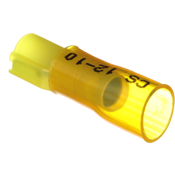 Seachoice Heat Shrink Insulated Disconnect, Marine Grade Heat-Shrinkable Female Disconnect Terminals, Yellow, Pack of 25, 12-10 Wire Range thumbnail-0