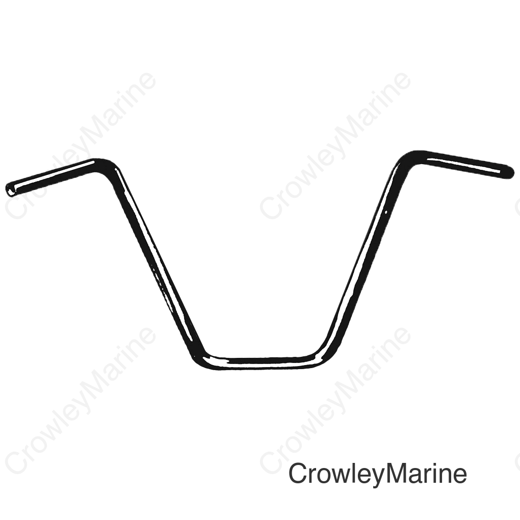1" HANDLEBAR APE HANGER 14" RISE