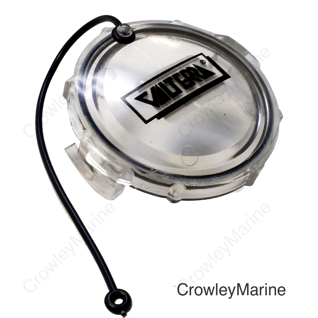 3IN CAP W/ STRAP CLEAR BULK
