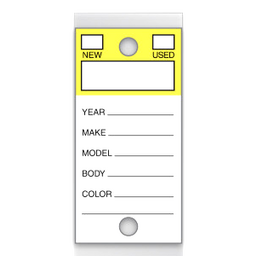 STRIPE SELF PROTECTING KEY TAG (4012)
