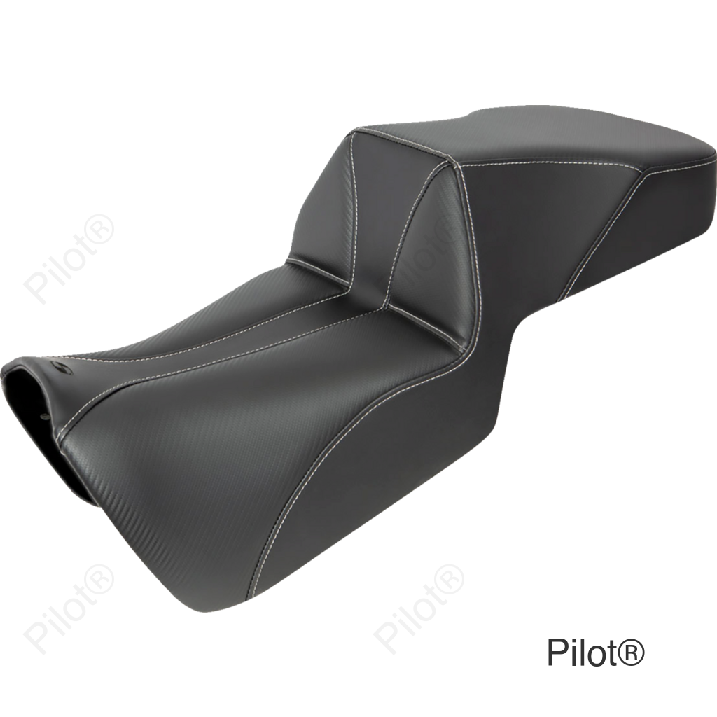 Pan America Adventure Tour Seat - Carbon Fiber/Whisper Black - Standard