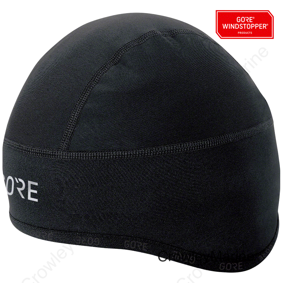 Gorewear C3 Windstopper Helmet Cap - Black Large