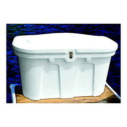 Stow N' Go Dock Box - 67" White thumbnail-0