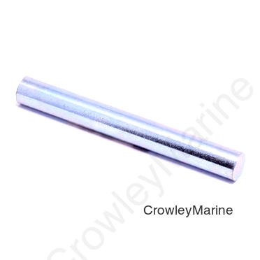 Marine Roller Shaft 5/8"x5 1/4", Zinc Plated (407018)