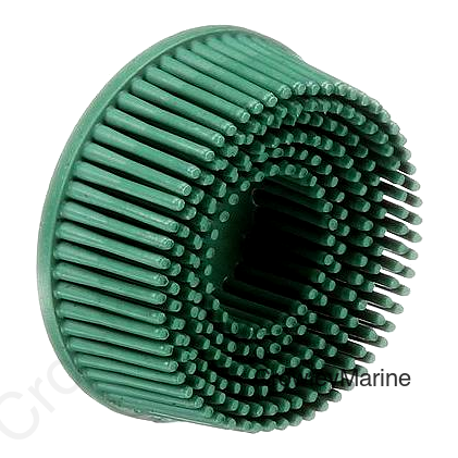 3M 2" Roloc Bristle Discs, 80 Grade, 10/case