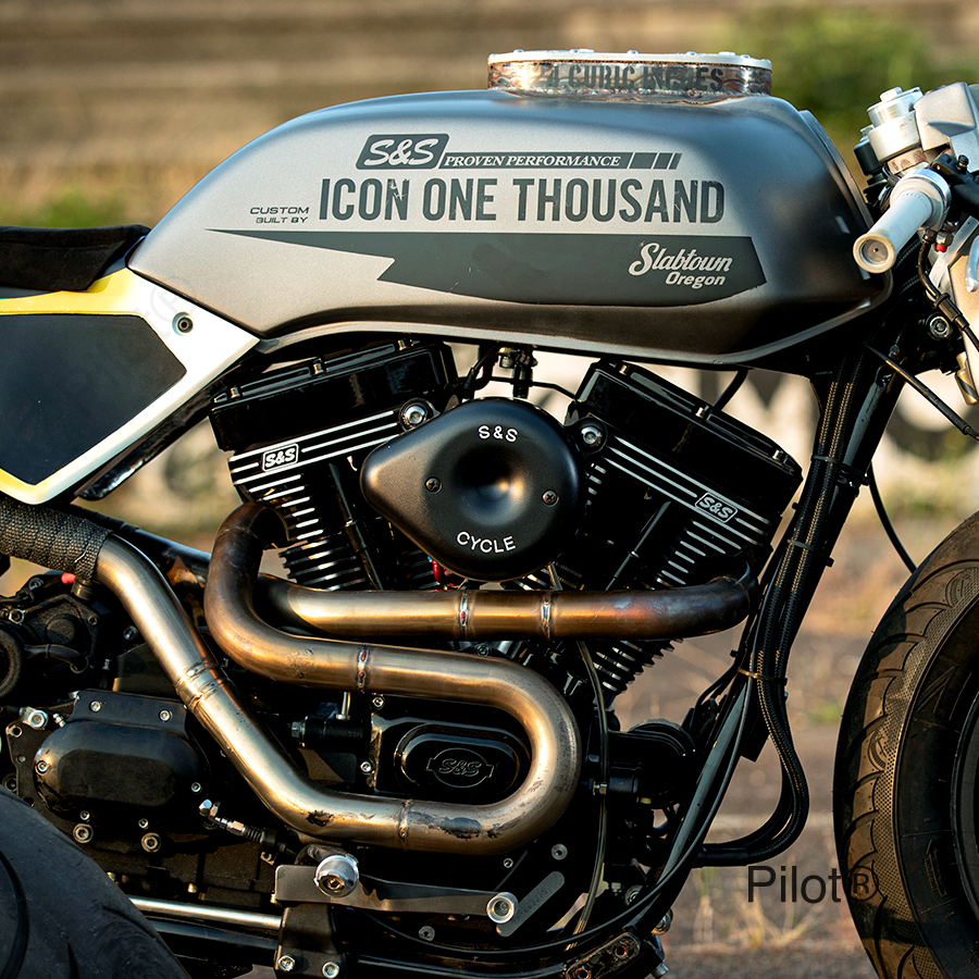 T124 Long Block Engine - Black - Touring | Dyna
