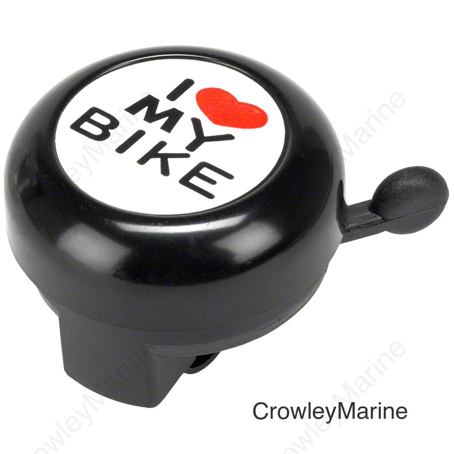Dimension I Heart My Bike Black Bell