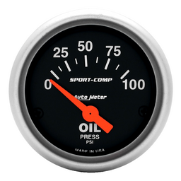 Autometer Sport-Comp 79-81 Camaro Dash Kit 6pc Tach / MPH / Fuel / Oil / WTMP / Volt thumbnail-4