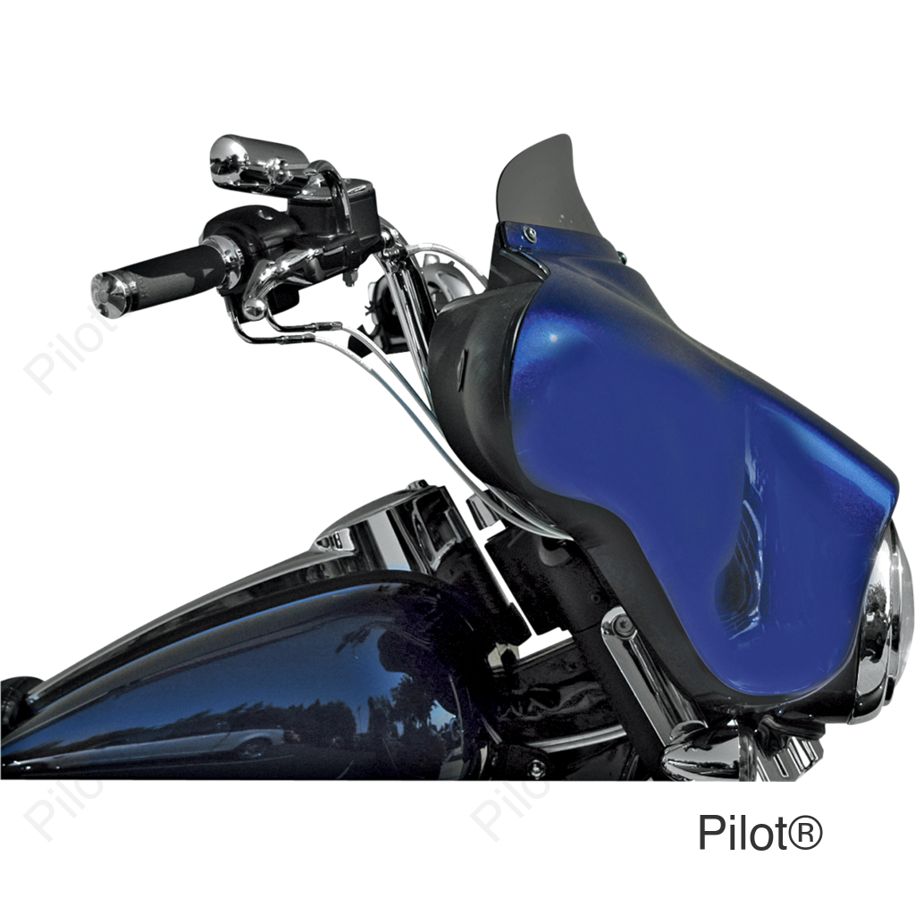 Windshield - Smoke - 4" - FLHT/X