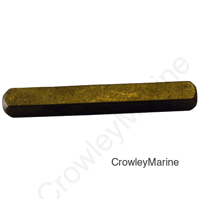 1/4" X 12" BRASS KEYSTOCK (591026)