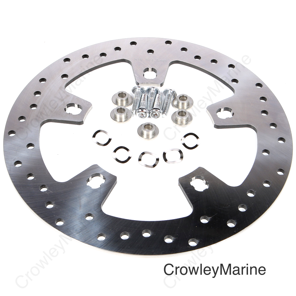 PERIMETER BRAKE ROTOR FRONT 11 SS MACHINED