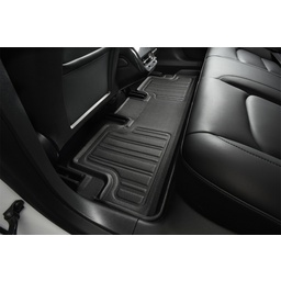 3D Maxpider 17-21 Tesla Model X Folding 7-Seat Elitect 1st 2nd 3rd Row - Floor Mat Set (Black) thumbnail-3