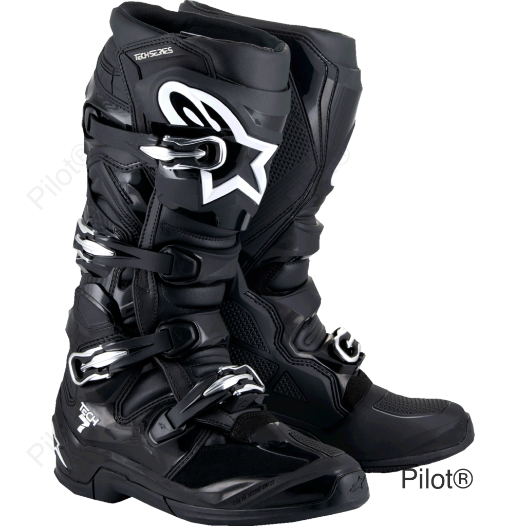 Tech 7 Boots - Black - US 8