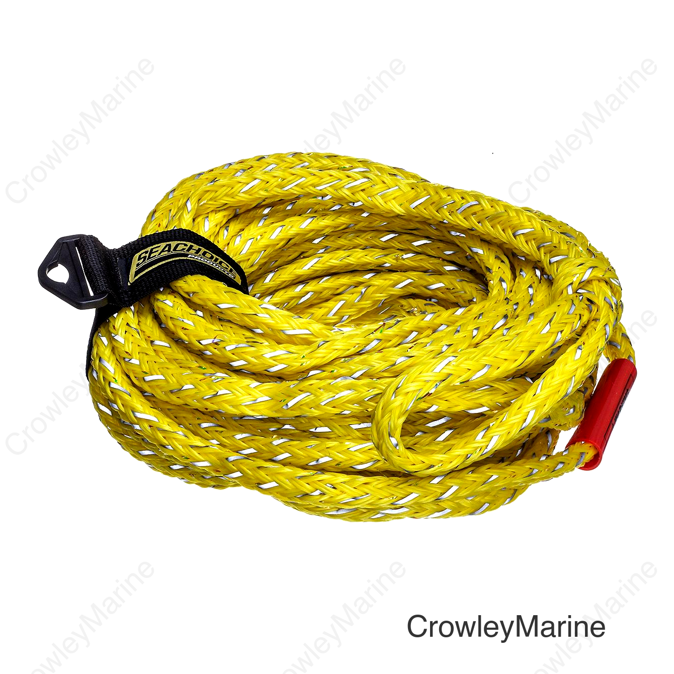 Seachoice Tube Tow Reflective Rope, 60 Ft. Long, Tows Up to 4 Riders