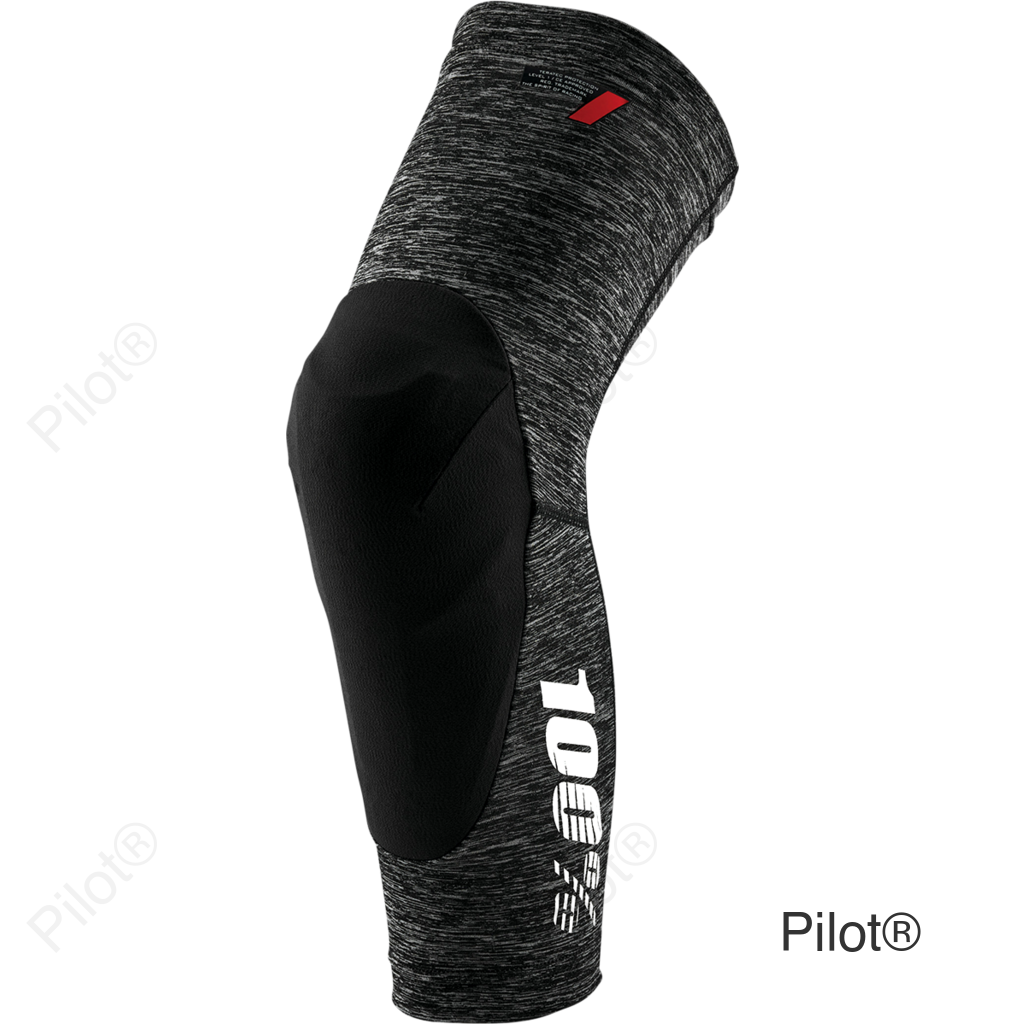 Teratec Knee Guards - Gray/Black - Large
