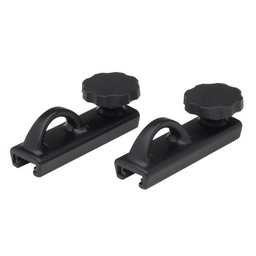 Thule TracRac Base Rail Tiedowns (TracRac SR & Utility Rack Only) 2 Pack - Black thumbnail-0