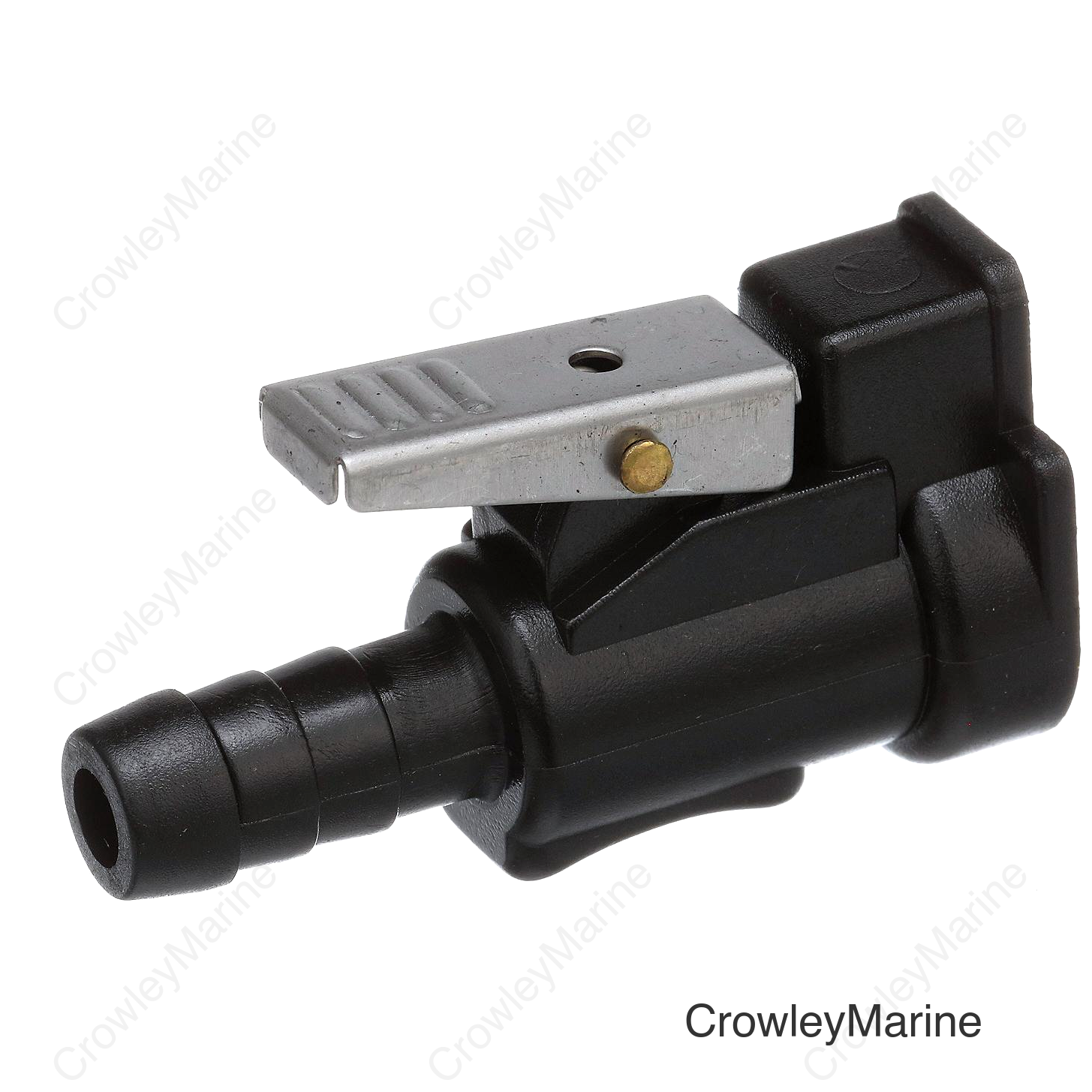 Seachoice Deluxe Fuel Connector Hose Fitting for Evinrude/Johnson, Female, 3/8 In. Barb