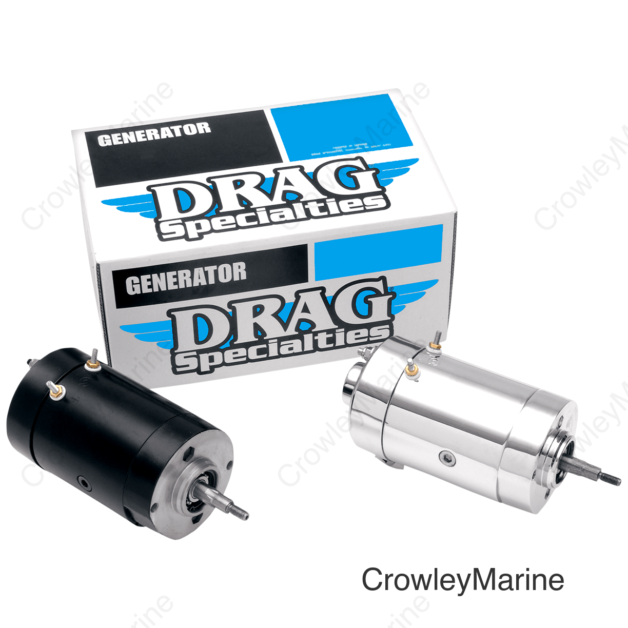 12V GENERATOR 65-81HD CHR