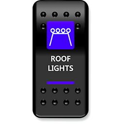 SWITCH ROCKER ROOF LIGHT thumbnail-0