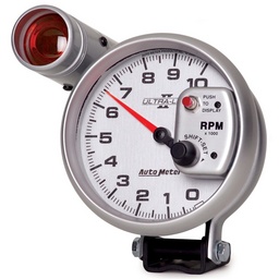 Autometer Ultra-Lite II 5 Inch 10000 RPM Tach w/ Shift Light thumbnail-3