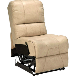 Armless Recliner, 22x35x40 (Grantland Doeskin) (RV0000377) thumbnail-2