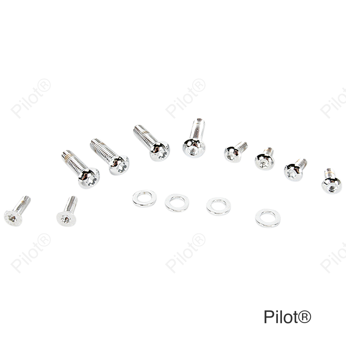 Bolt Set - Lever Box - Chrome