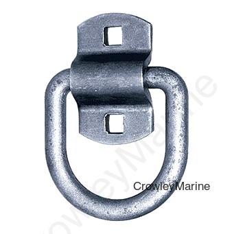 D-Ring, Bolt-On, 2 1/2"x3/8", 1/2" (404025)